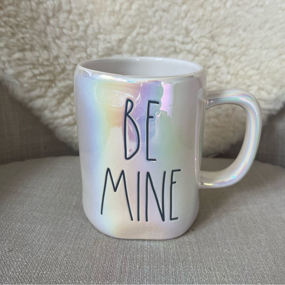 Rae Dunn BE MINE iridescent Mug - Ceramic - 16oz
